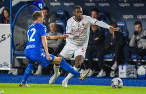 Empoli-Milan: Fodé Ballo-Touré (Photo Credit: Agenzia Fotogramma)