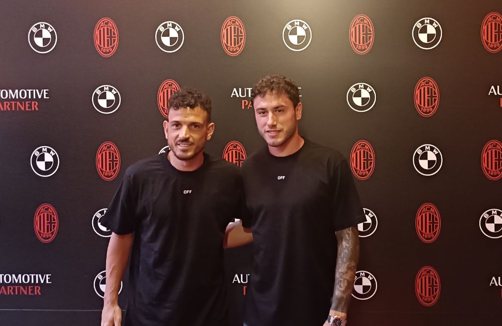 Milan: Alessandro Florenzi, Davide Calabria - MilanPress, robe dell’altro diavolo