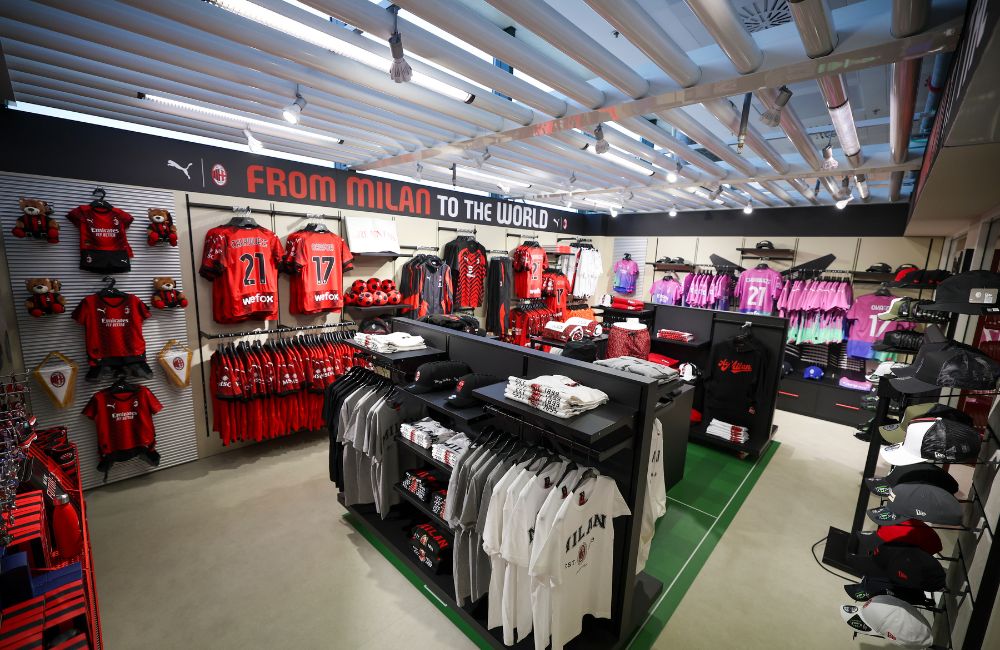 Milan Store Malpensa (Photo via AC Milan)