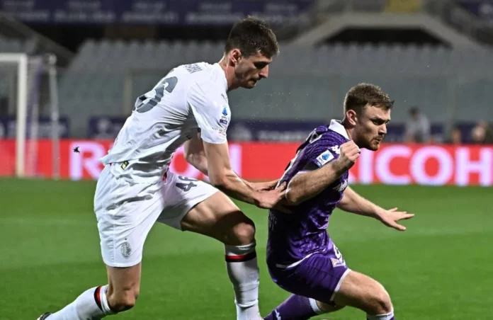 Fiorentina-Milan: Matteo Gabbia, Lucas Beltran (Photo Credit: Agenzia Fotogramma)