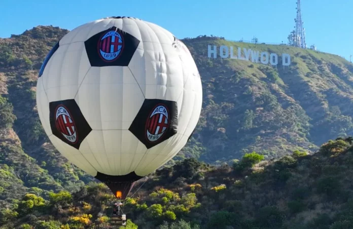 AC Milan in Hollywood (Photo via AC Milan)