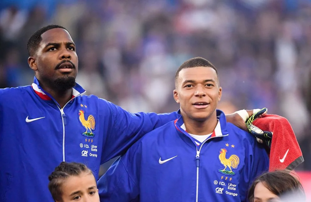 Francia: Mike Maignan, Kylian Mbappe (Photo Credit: Agenzia Fotogramma)