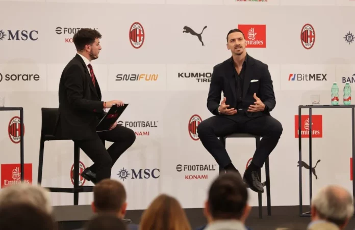 Milan: Zlatan Ibrahimovic (Photo via AC Milan)