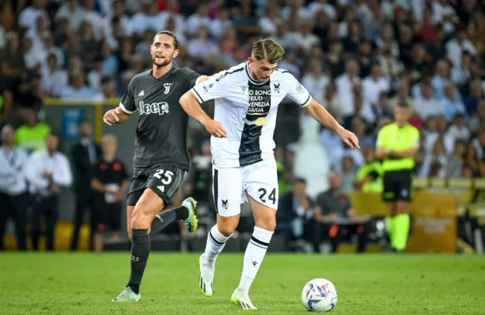 Adrien Rabiot e Lazar Samardzic (Photo Credit: Agenzia Fotogramma)