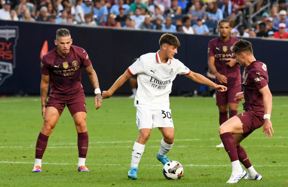 Manchester City-Milan: Mattia Liberali (Photo Credit: Agenzia Fotogramma)