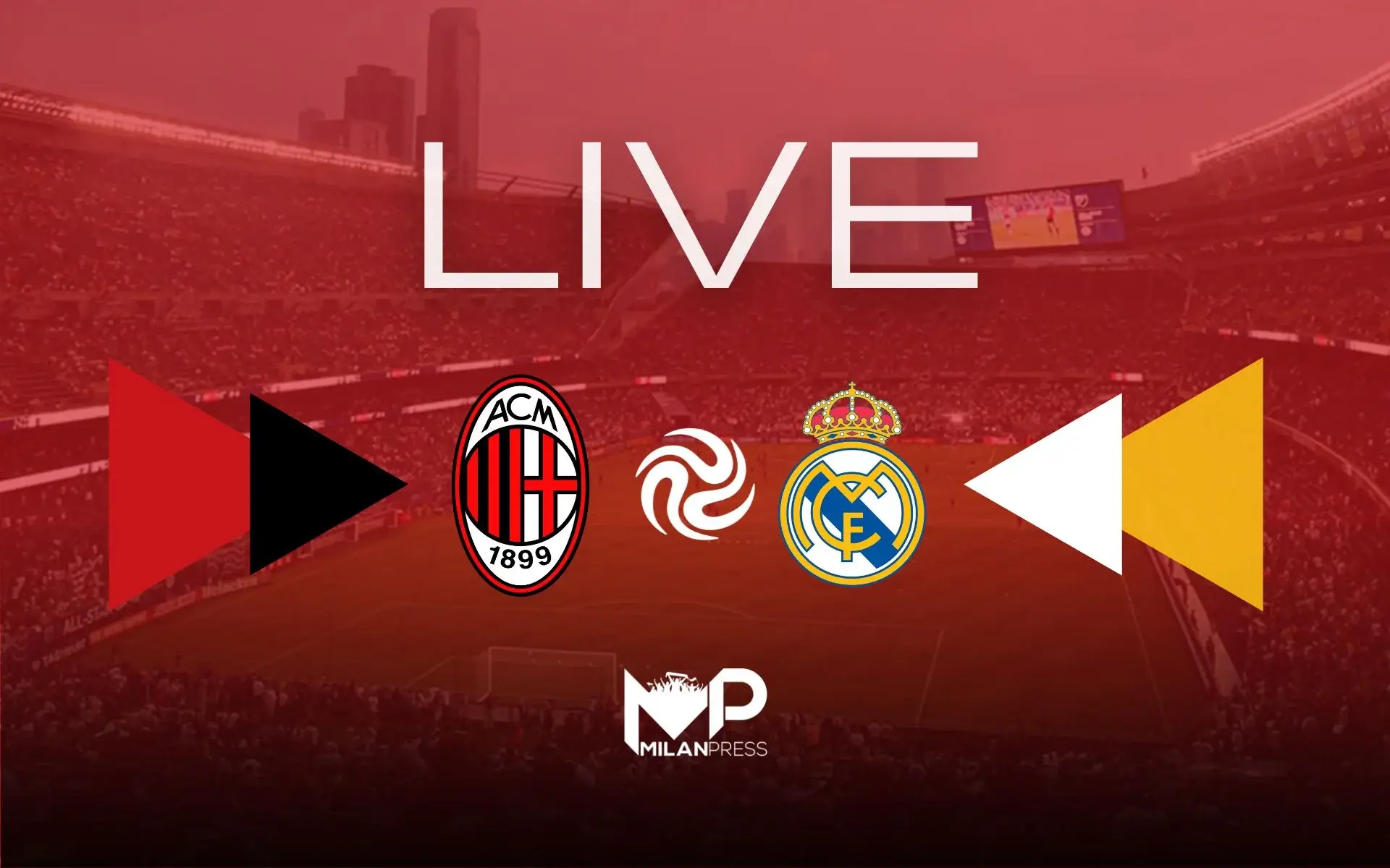 Milan-Real Madrid Soccer Champions Tour 2024 Live - MilanPress, robe dell'altro diavolo