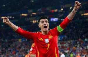 Spagna: Alvaro Morata (Photo Credit: Agenzia Fotogramma)