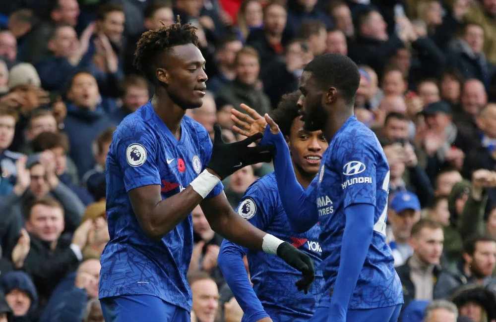 Tammy Abraham e Fikayo Tomori ai tempi del Chelsea (Photo Credit: Agenzia Fotogramma)