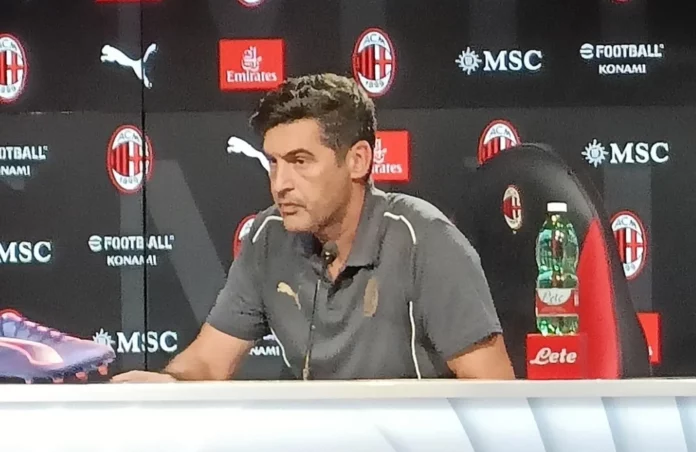 Milan: Paulo Fonseca - MilanPress, robe dell'altro diavolo