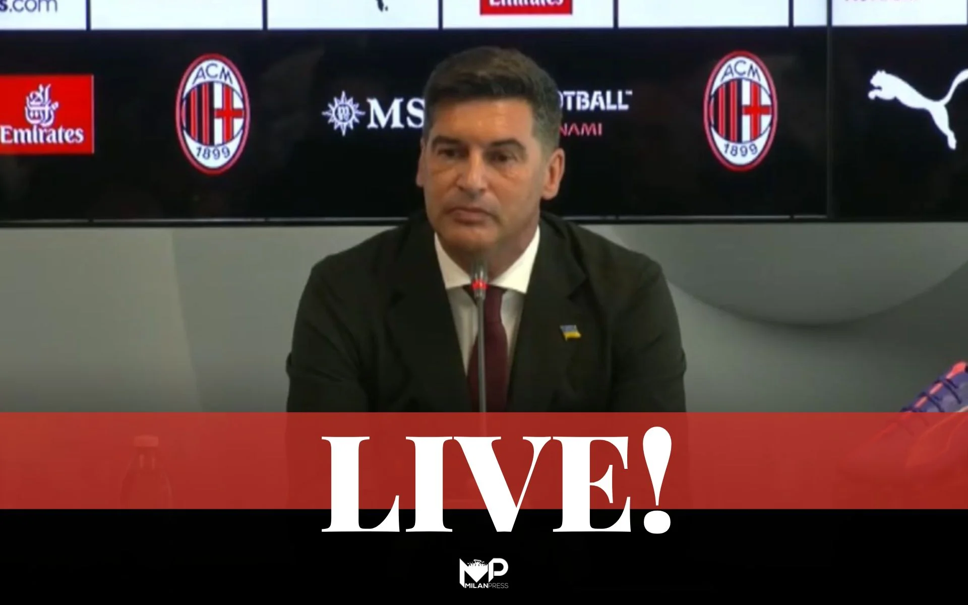 Milan: Paulo Fonseca conferenza stampa live - MilanPress, robe dell'altro diavolo