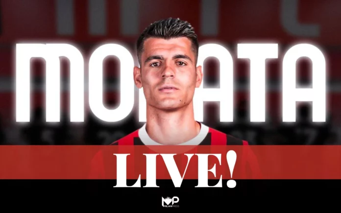 Milan: conferenza stampa presentazione Alvaro Morata live - MilanPress, robe dell'altro diavolo