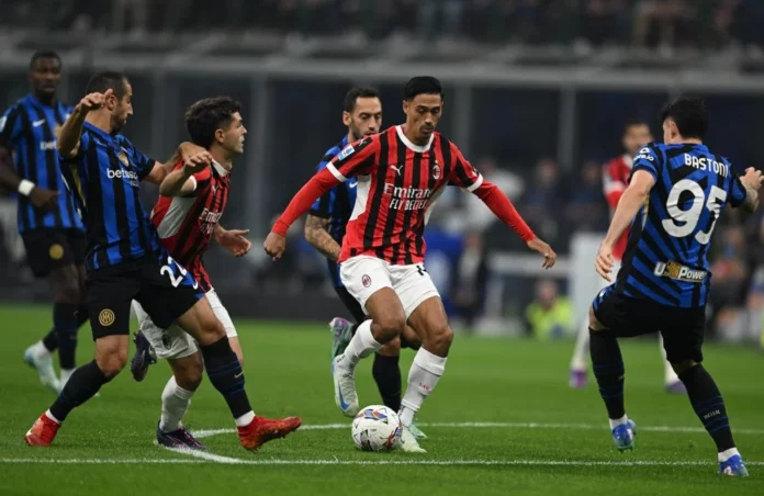 Inter-Milan: Henrikh Mkhitaryan, Christian Pulisic, Hakan Calhanoglu, Tijjani Reijnders, Alessandro Bastoni (Photo Credit: Agenzia Fotogramma)