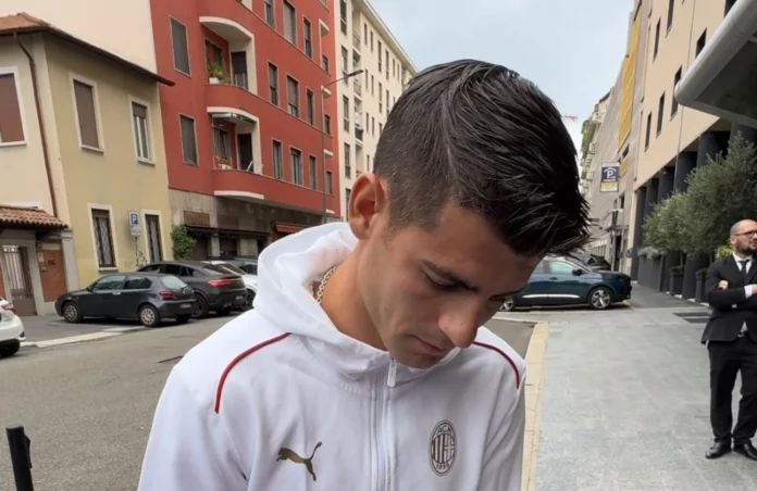 Milan: Alvaro Morata - MilanPress, robe dell'altro diavolo