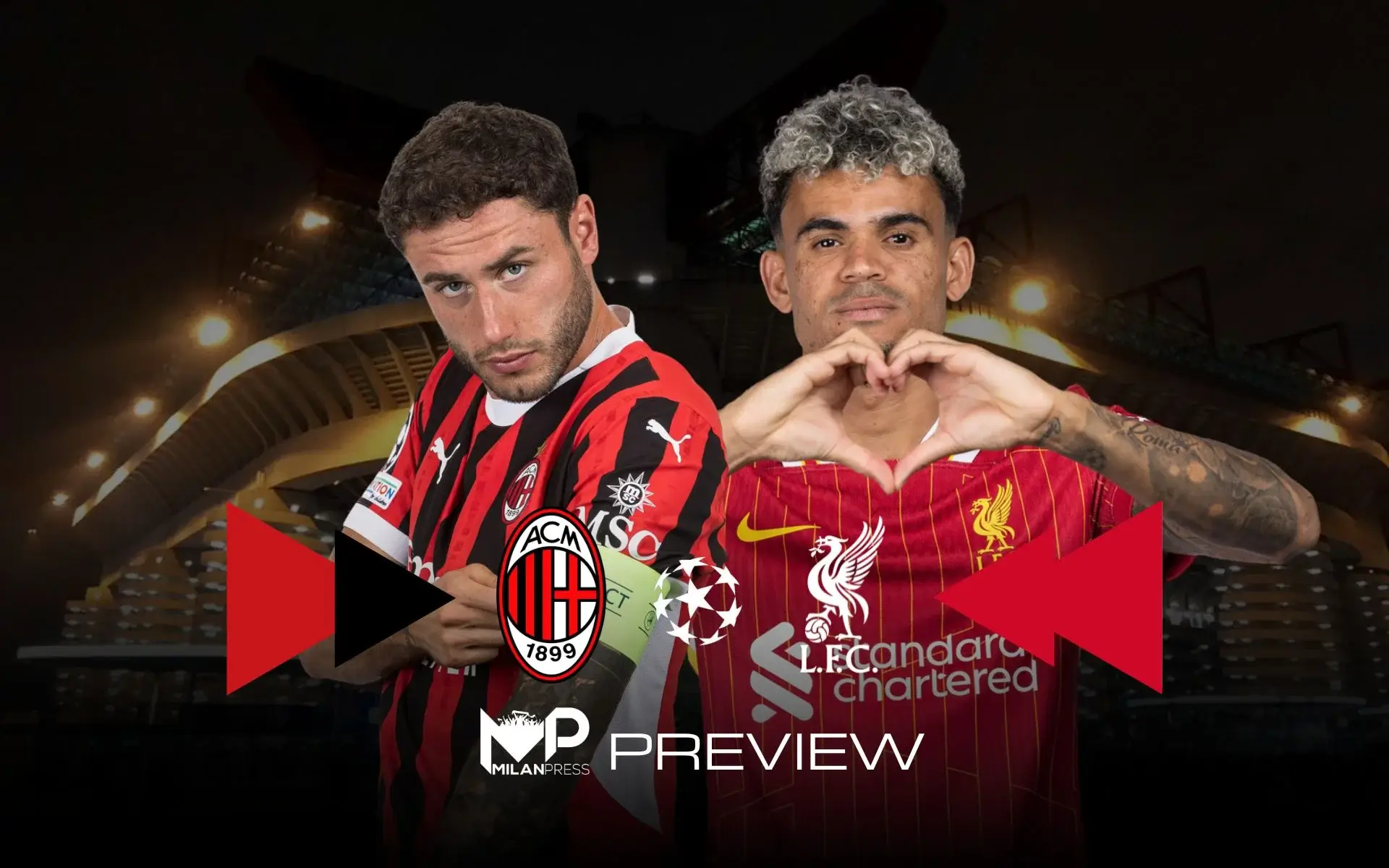 Milan-Liverpool Champions League Preview - MilanPress, robe dell'altro diavolo