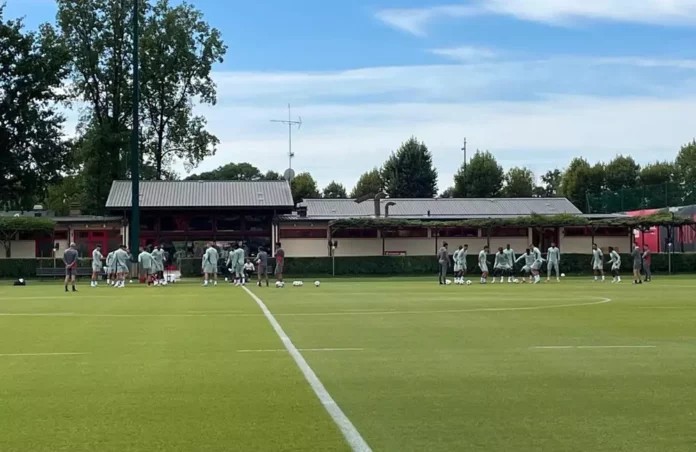 Milanello: allenamento della squadra - MilanPress, robe dell'altro diavolo