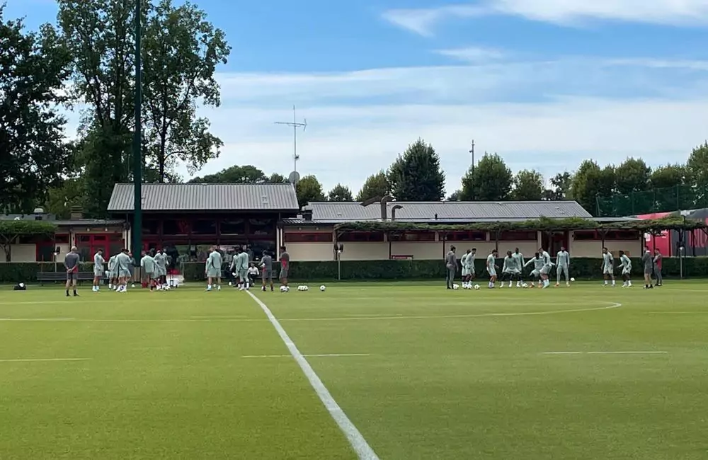 Milanello: allenamento della squadra - MilanPress, robe dell'altro diavolo