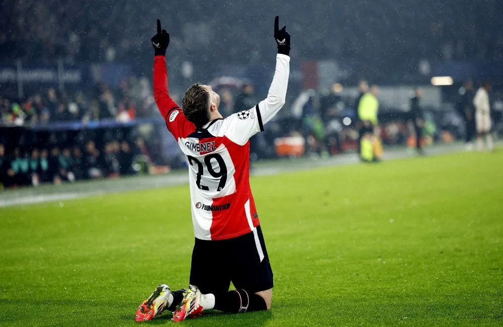 Feyenoord: Santiago Gimenez (Photo Credit: Agenzia Fotogramma)