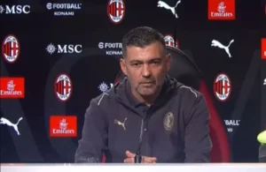 Milan: Sergio Conceição in conferenza stampa