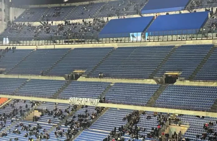 Curva Sud vuota pre Milan-Lazio - MilanPress, robe dell'altro diavolo